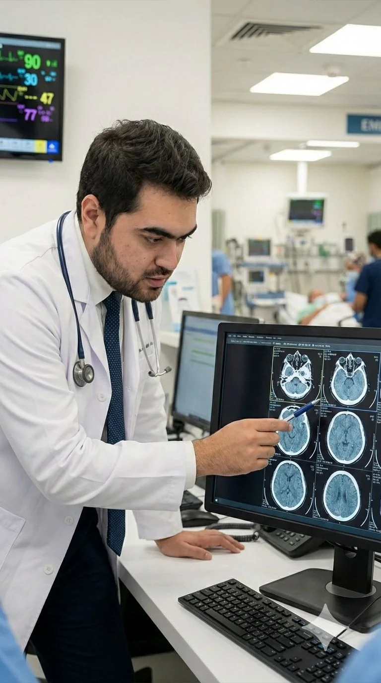 Dr. Machado equipo médico